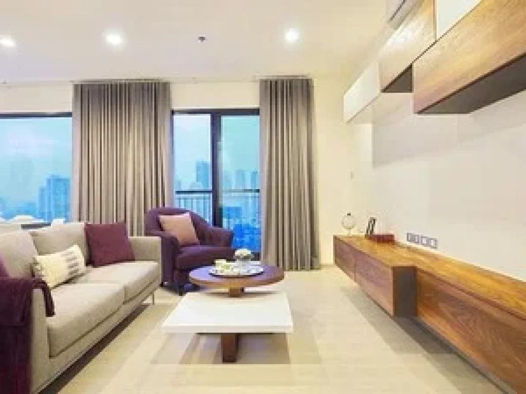 For Rent Rhythm Sukhumvit 36-38 BTS Thonglor 350 m 88 sqm 2 BR 80000 THB