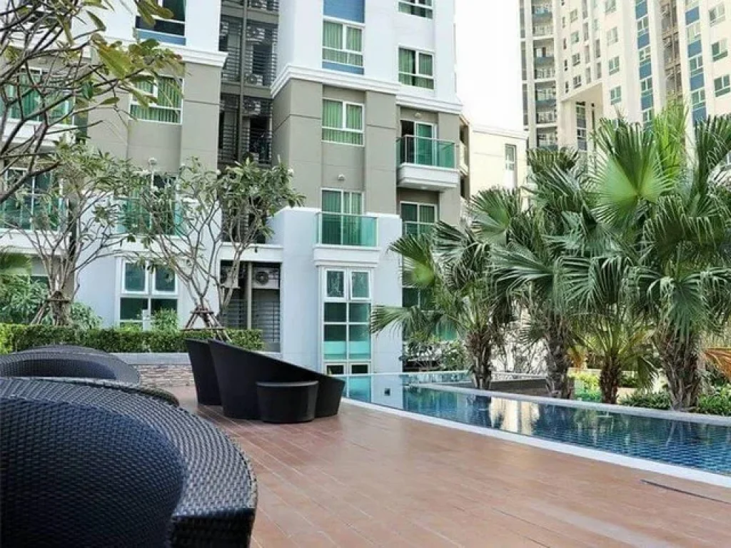 T363 ให้เช่า BELLE GRAND or BELLE AVENUE RAMA 9 ใกล้ MRT พระราม 9 ชั้น 17  49 ตรม เฟอร์ครบ 24000 บาท