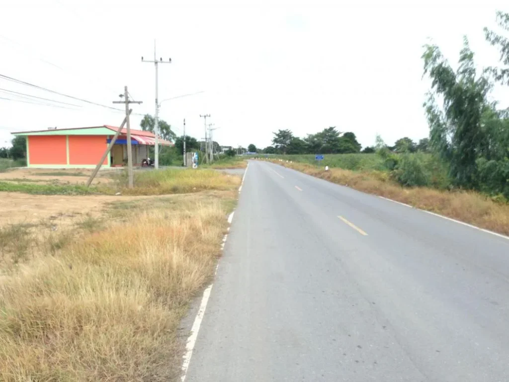 ขายที่ดิน4ไร่ถมแล้วติดถนนสุพรรณฯ