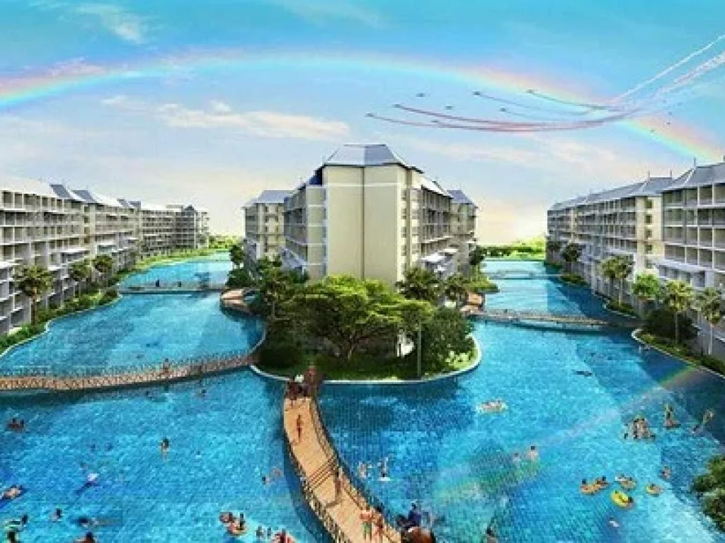 ขาย คอนโด บลูโอเชี่ยน นาจอมเทียน พัทยา Blue Ocean Pattaya ติดทะเล ติดสวนน้ำ ตรงข้ามสวนนงนุช