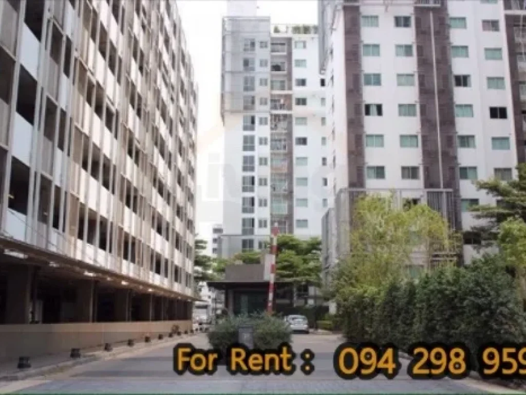 ให้เช่า คอนโด A Space อโศก รัชดา 1Bedroom 10000 ต่อเดือน วิวสระว่ายน้ำ