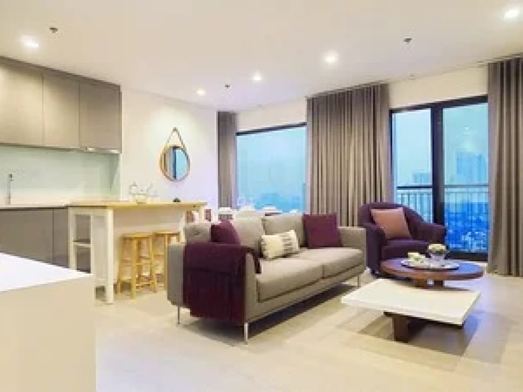 ให้เช่าคอนโด Rhythm Sukhumvit 36-38 ใกล้ BTSทองหล่อ ชั้น21 พื้นที่ 88ตรม 80000 บาท