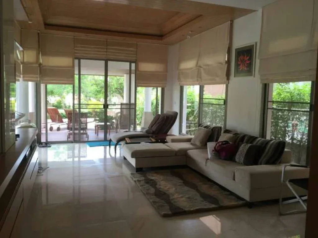 Single House pool villa Boathouse Hua Hin beach front from layout