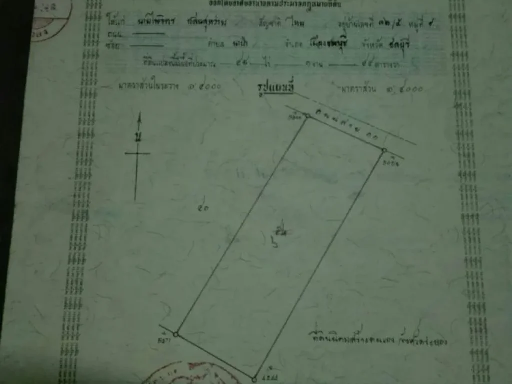 ขายที่ดิน 48-1-44 ไร่ ด้านหน้าติดถนน อนิคมพัฒนา จระยอง