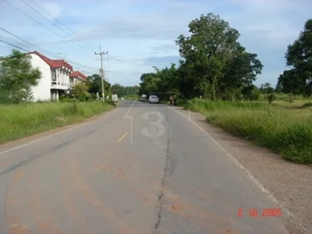 ขายที่ดิน โชคชัย นครราชสีมา ติดถนนลาดยาง ถนนราชสีมา-โชคชัย ใกล้แยกโชคชัย