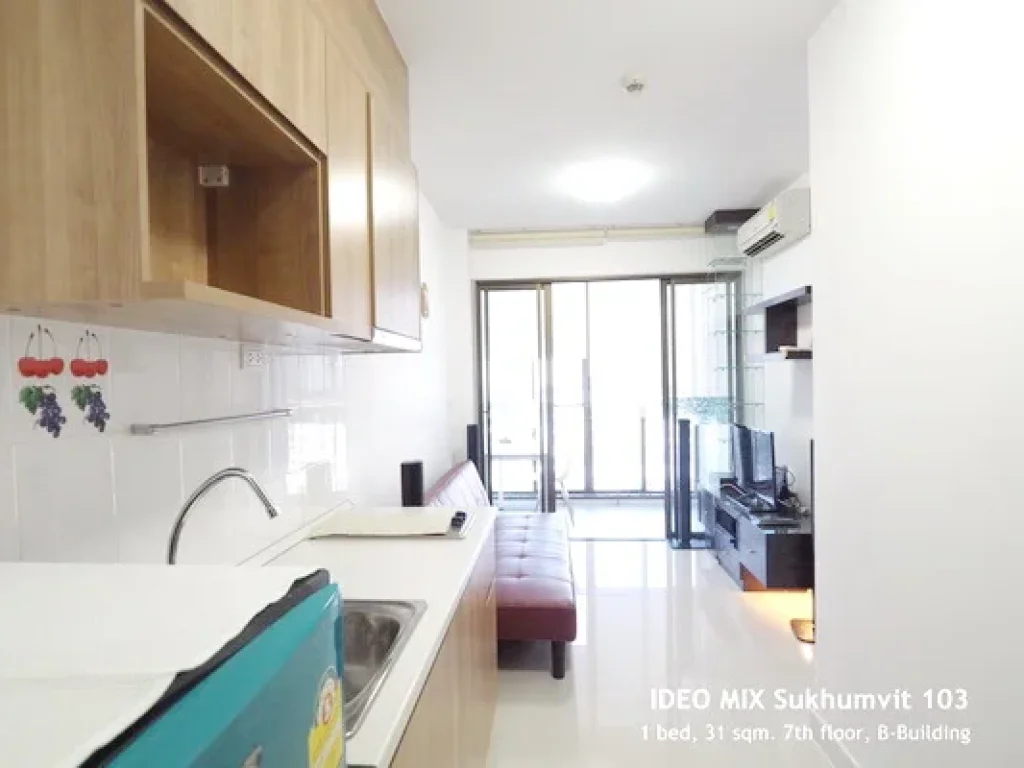 เช่า FOR RENT IDEO MIX SUKHUMVIT 103 1 bed 31 Sqm16000 1 Min From BTS UDOMSUK HOT DEAL