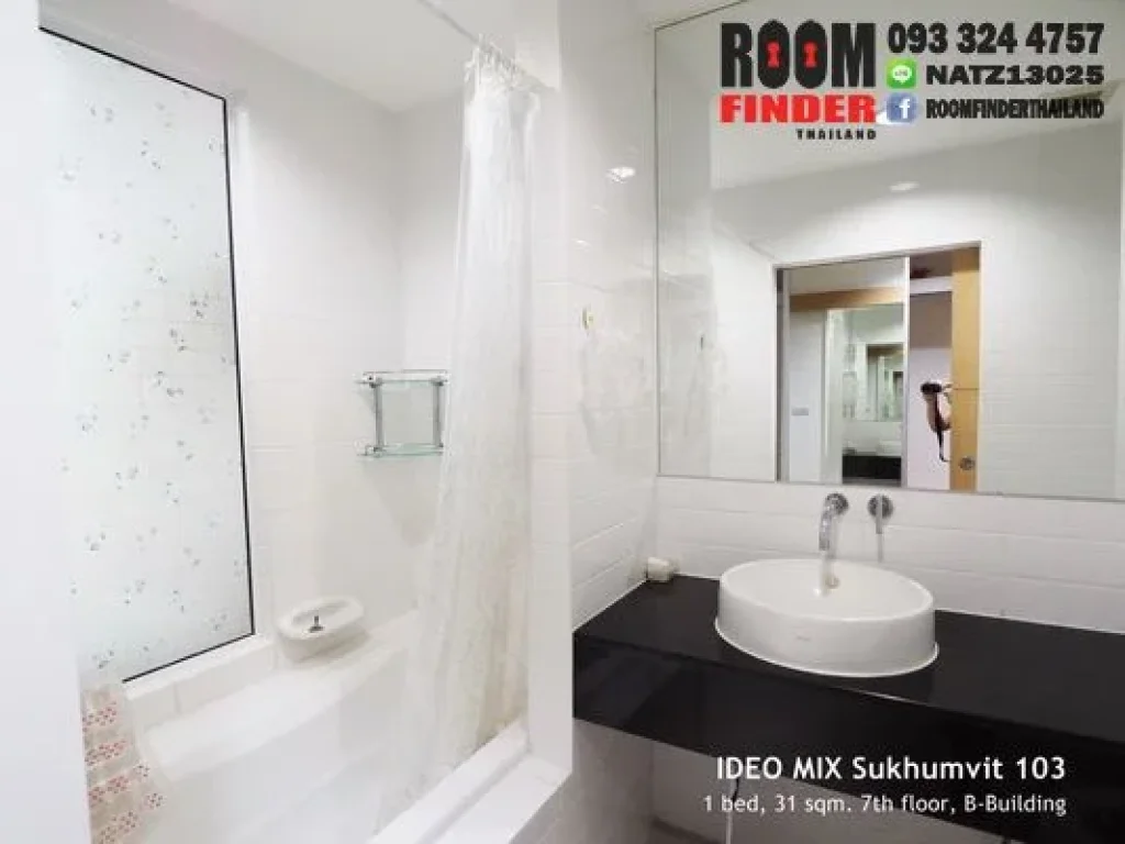 เช่า FOR RENT IDEO MIX SUKHUMVIT 103 1 bed 31 Sqm16000 1 Min From BTS UDOMSUK HOT DEAL