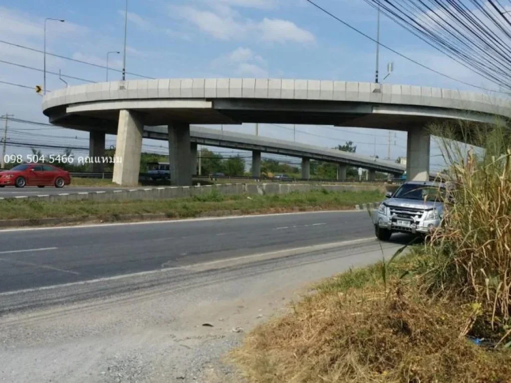 ขายที่ดิน 10 ไร่ ติดถนนพหลโยธิน ขาเข้า ลำไทร อำเภอวังน้อย อยุธยา ใกล้ บ มิตซู ไทยธาดา