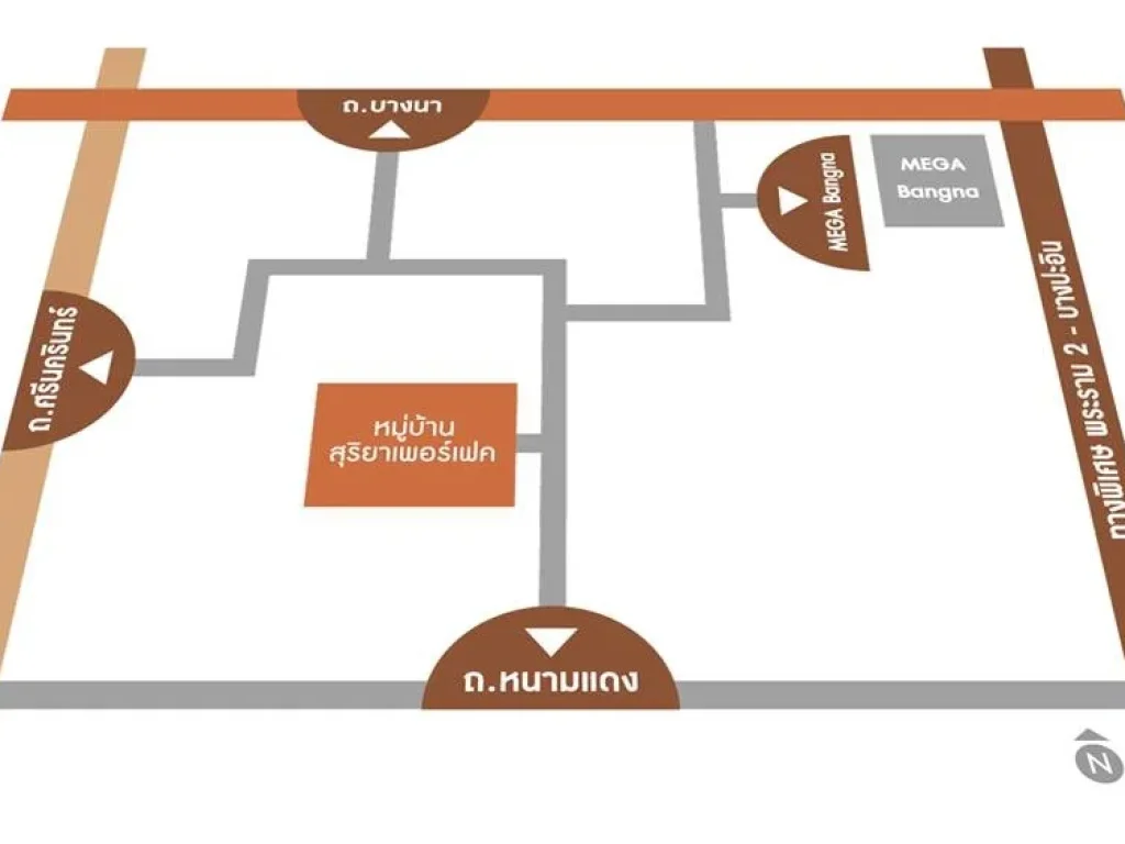 ขายบ้านเดี่ยว 2 ชั้น บ้านหลังมุม หมู่บ้านสุริยาเพอร์เฟค 1