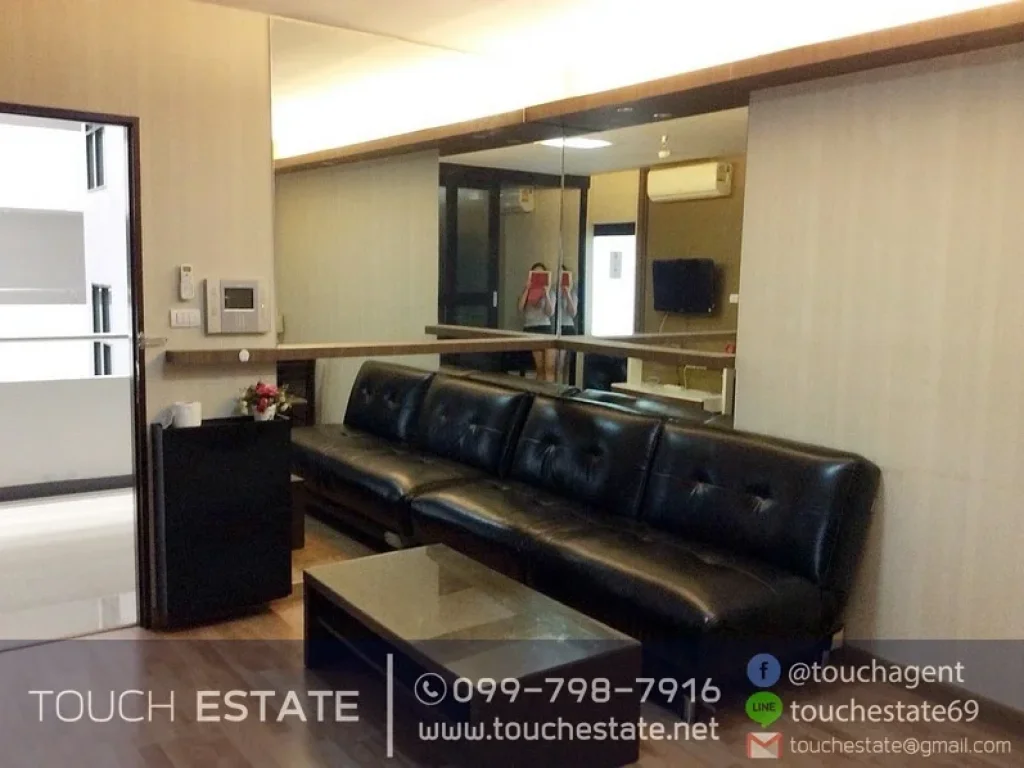 Rental Ladda Condo View Sriracha 35 sqm 16th Floor 15000 baht 1 bed in the heart of Sriracha