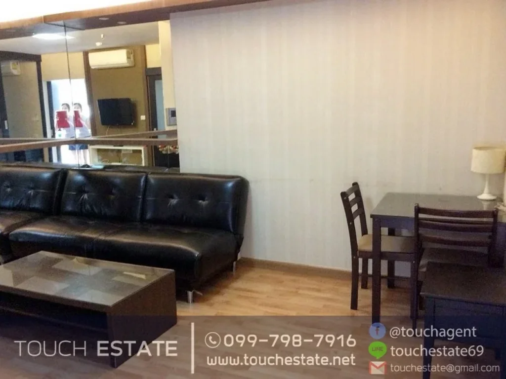 Rental Ladda Condo View Sriracha 35 sqm 16th Floor 15000 baht 1 bed in the heart of Sriracha