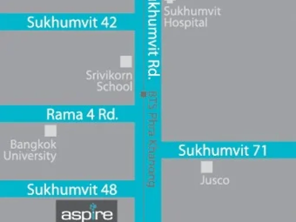 ขายคอนโด Aspire Sukhumvit 48 - ขนาด 38 ตรม 1 นอน ชั้น 9