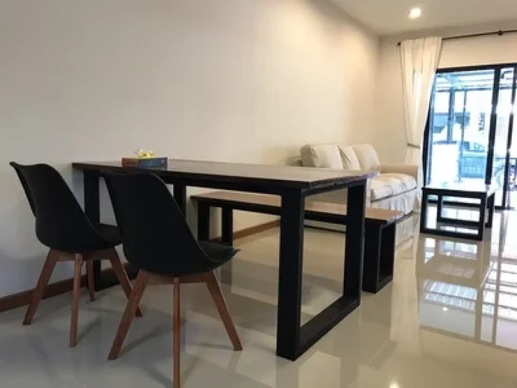 Townhome for rent 3 storey with furniture at Casa City Sukhumvit Samutprakarn by Q House Near Prakasa BTS