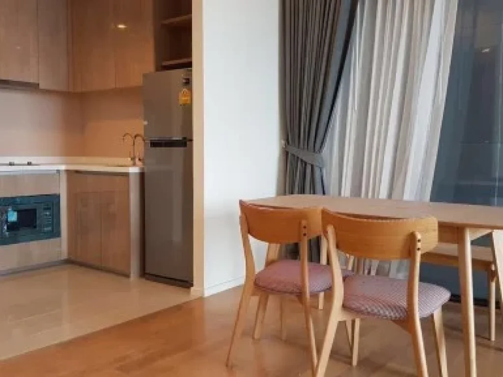 For Rent Beautiful 1 Bedroom 57 sqm level 33 Fully furnishing Near Phetchburi MRT