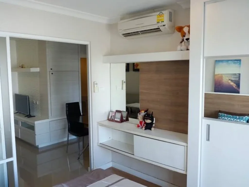 T182 ให้เช่า LUMPINI PLACE RAMA 9  RATCHADA ชั้น 10  37 ตรม เฟอร์ครบ มีเครื่องซักผ้า 15000 บาทต่อเดือน