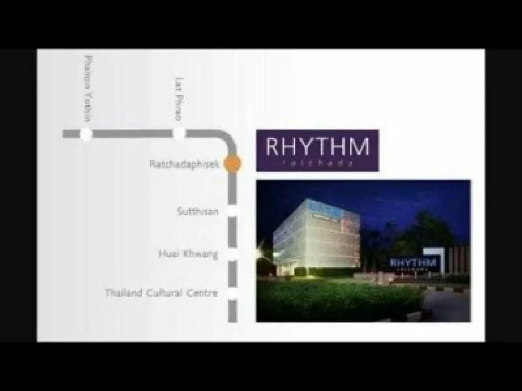 For rent Rhythm Ratchada step to Mrt Ratchada for 23000month step to Mrt ratchada