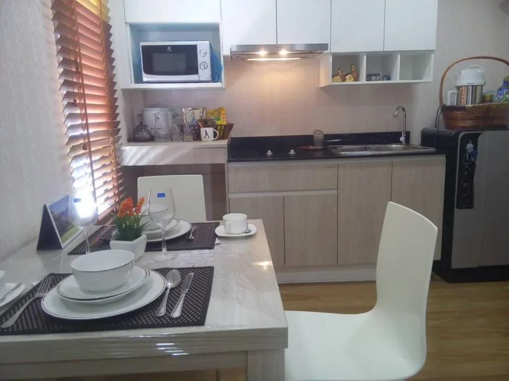 Cape Town Condo คอนโดหรูติดทะเลศรีราชา บิวท์อินติดวอร์เปเปอร์แถมเฟอร์ทั้งหมด