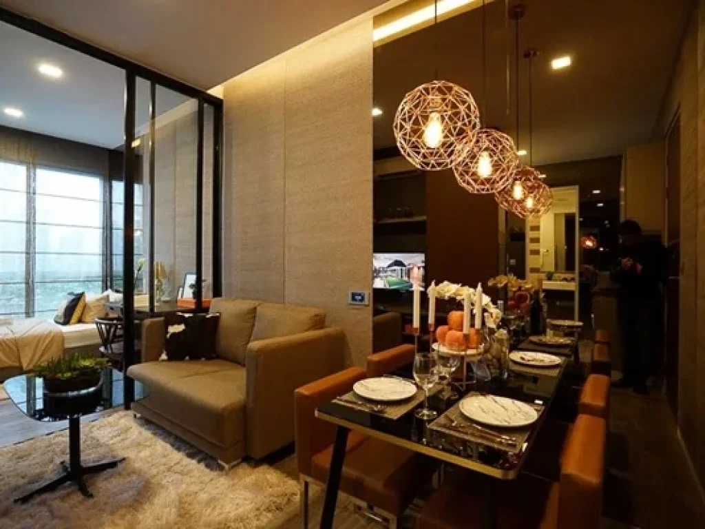 ขาย Brown Condo รัชดา 32 ราคา 210000 บาท ห้องมุม 1 Bedroom Plus ขนาด 4637 ตรม