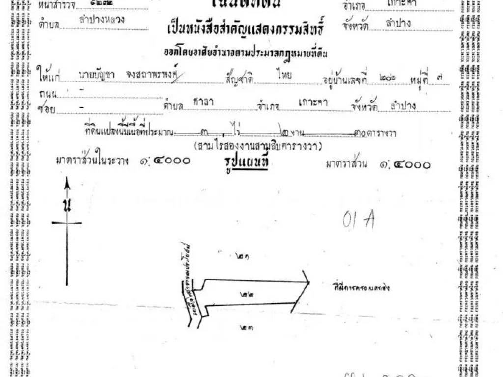 ขายที่ดิน 18 ไร่ 1 งานพร้อมต้นอินทผลัม 1000 ต้น