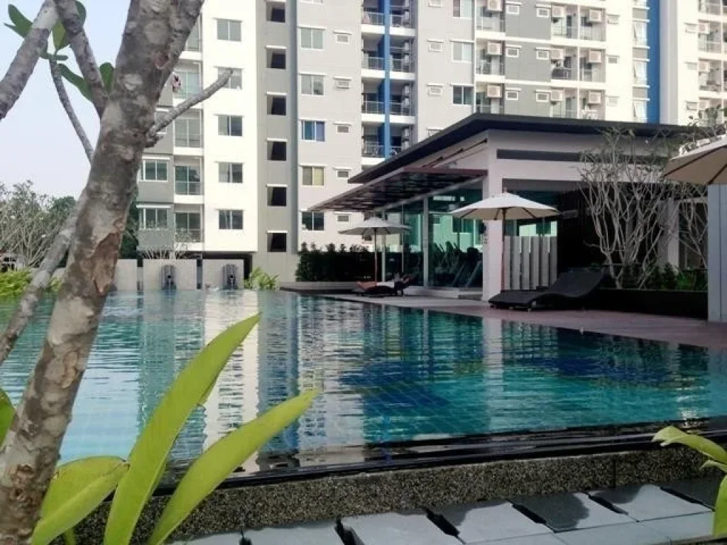 คอนโดSUPALAI CITY RESORT รัชดา ห้วยขวาง ชั้น 2 ขนาด 31 ตรมให้เช่า