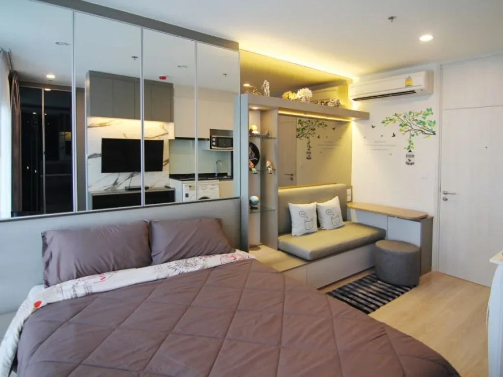 For Rent ให้เช่า Noble Revolve Ratchada Studio 22 sqm