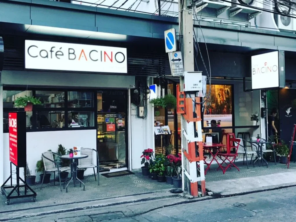 เซ้งร้านCafe Bacino พร้อมอุปกรณ์และตกแต่ง ซอยศรีบำเพ็ญ สาทร