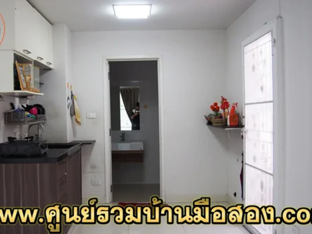 บ้านแฝด 2 ชั้น สไตล์บ้านเดี่ยว โครงการพฤกษานารา โรจนะ ซอย 35 อยุธยา