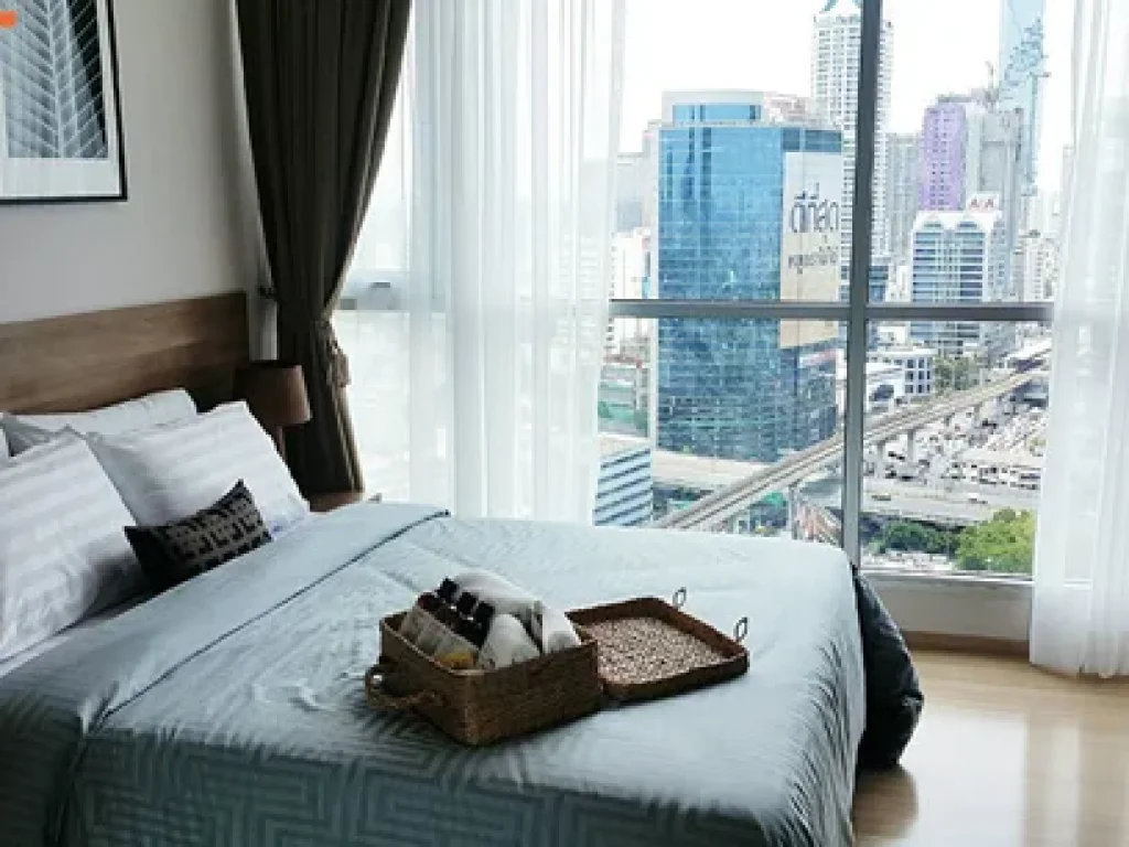 For Rent - RHYTHM Sathorn - 50 sqm 1bedroom Fully Furnished nice view