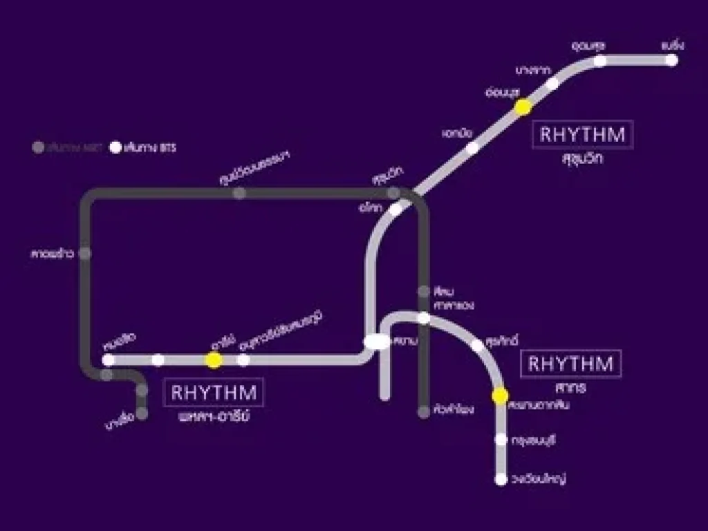 ขาย เช่า คอนโด Rythm 45 sqm สุขุมวิท 50 ใกล้ BTS อ่อนนุช