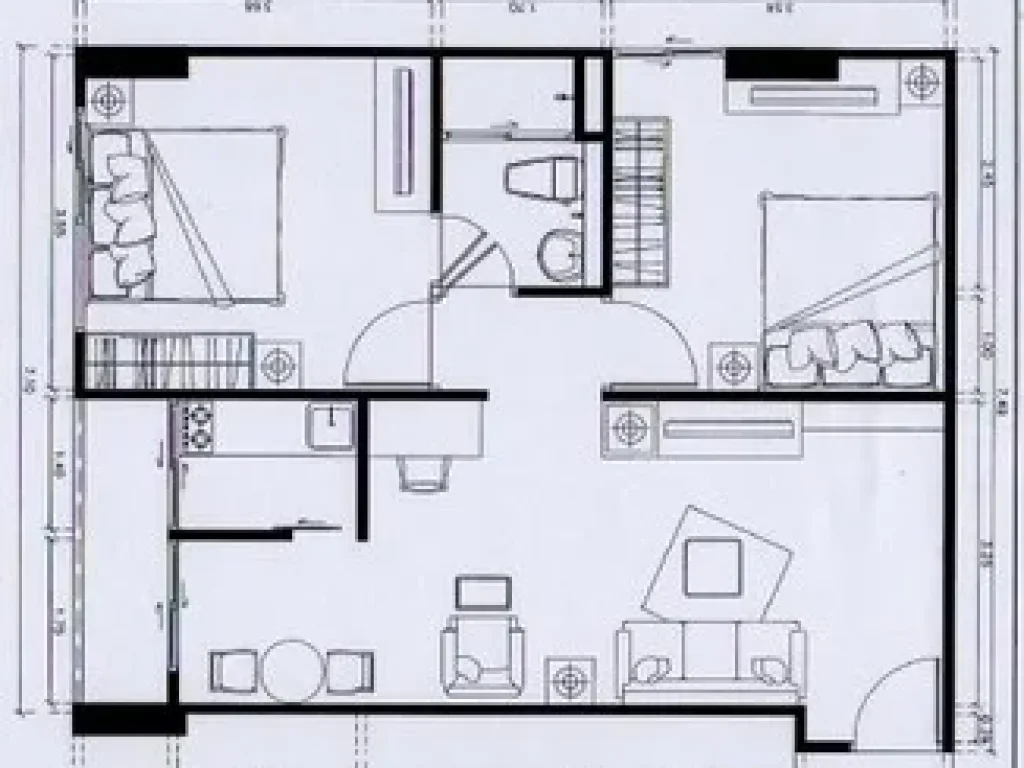 RC0592P ให้เช่า Regent Home 9 Sukhumvit 64  63 ตรม ชั้น 3  ใกล้ BTS ปุณณวิถี  16000 บาท  2 นอน 1 น้ำ