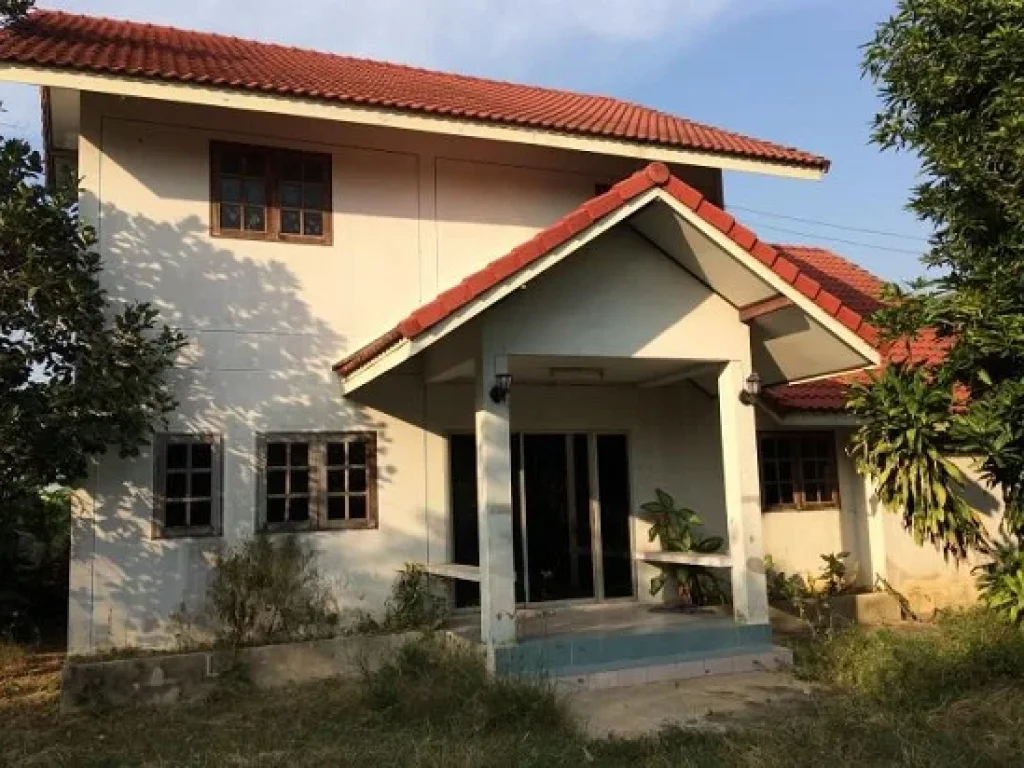 Detached house for rent Don land 2 storey house 4 bedrooms 3 bathrooms near market Contact Khun Bow 093-8987190 ID Line surawuth2