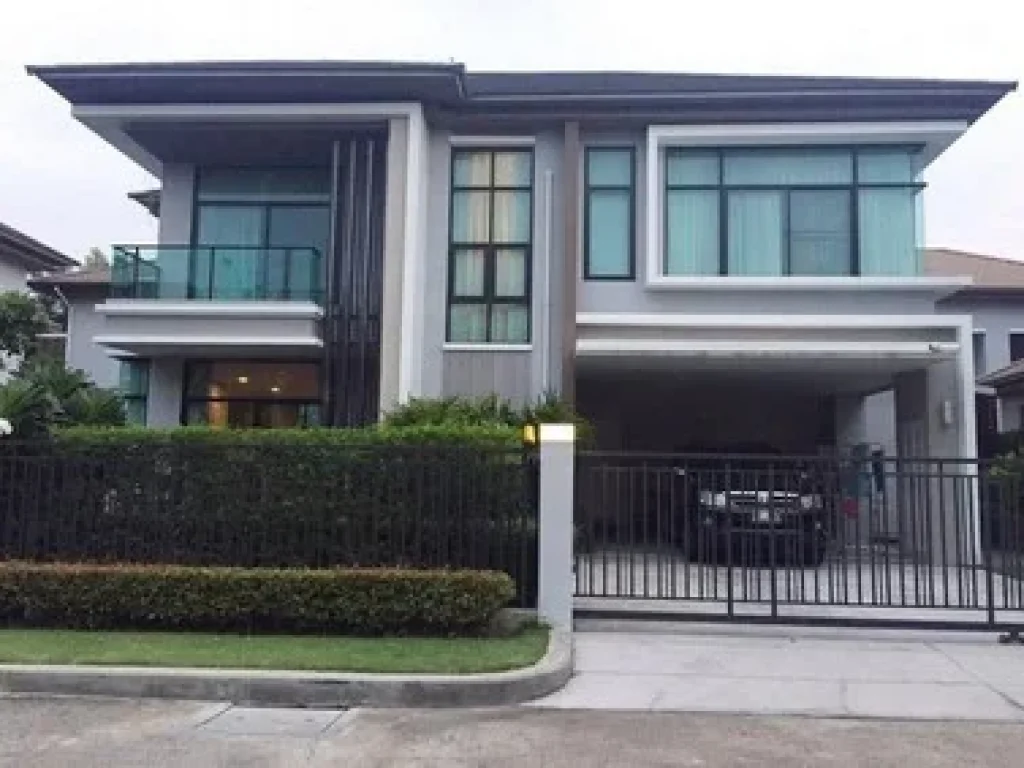 ให้เช่า บ้านเดี่ยว 2 ชั้นสุดหรู Luxury House for RENT โครงการ The Grand บางนา วงแหวน 257ตรม 3 ห้องนอน เฟอร์นิเจอร์ครบ