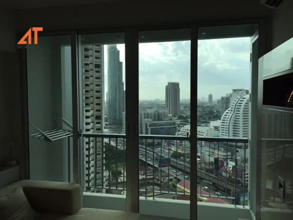 For Rent - Rhythm Sathorn - 45 sqm 24th floor city view