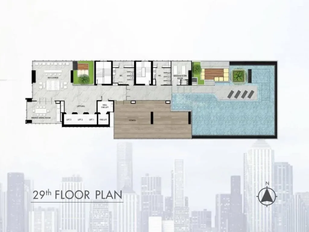 ขาย Knightsbridge Prime Ratchayothin 2 ห้องนอน หน้าสระว่ายน้ำ สวยที่สุด ได้ราคาลูกค้า VIP