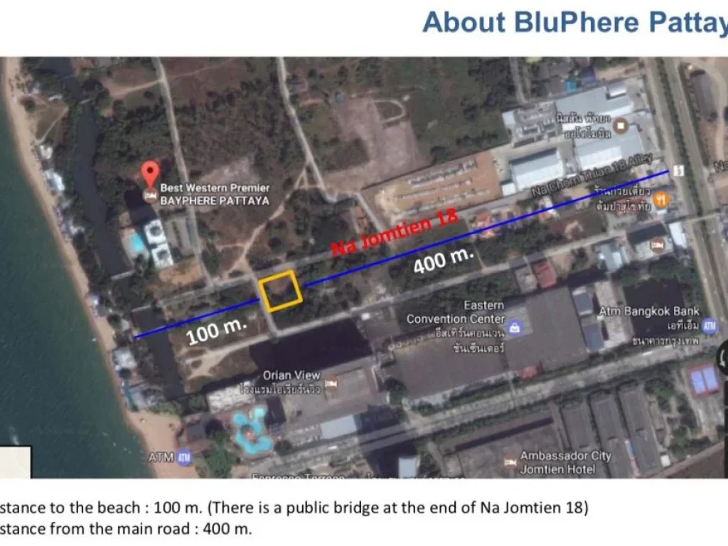 ขายคอนโด Bluphere Pattaya การันตีผลตอบแทน 7percent 5ปี ได้รับรางวัลการันตีคุณภาพมากมาย มีทีมบริหารระดับโลก ไม่ต้องดูแลการเช่าเอง