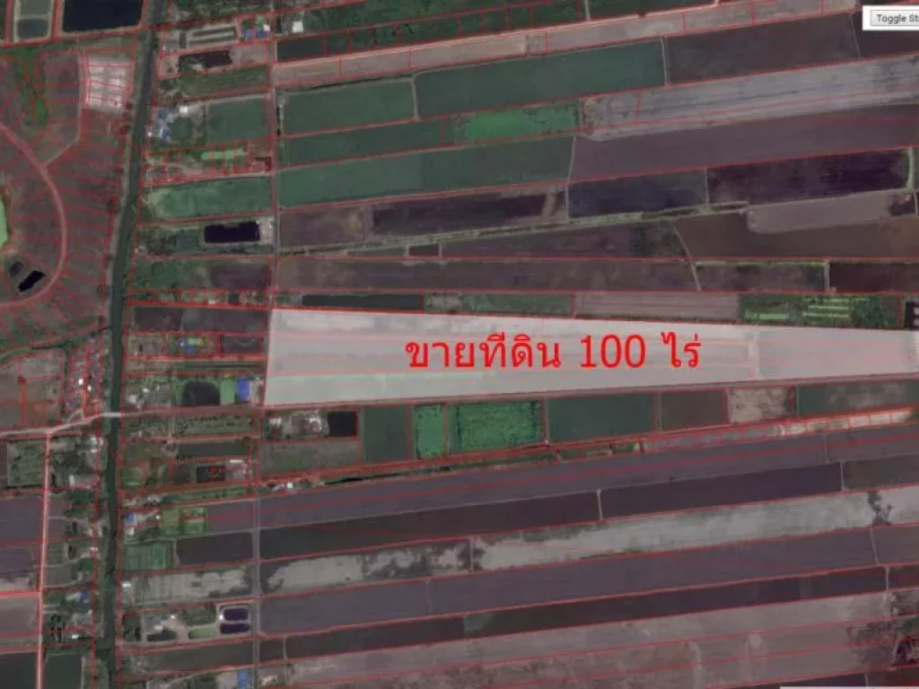 ขายที่ดิน หนองจอก 100 ไร่ แปลงใหญ่ถูกสุดย่านนี้