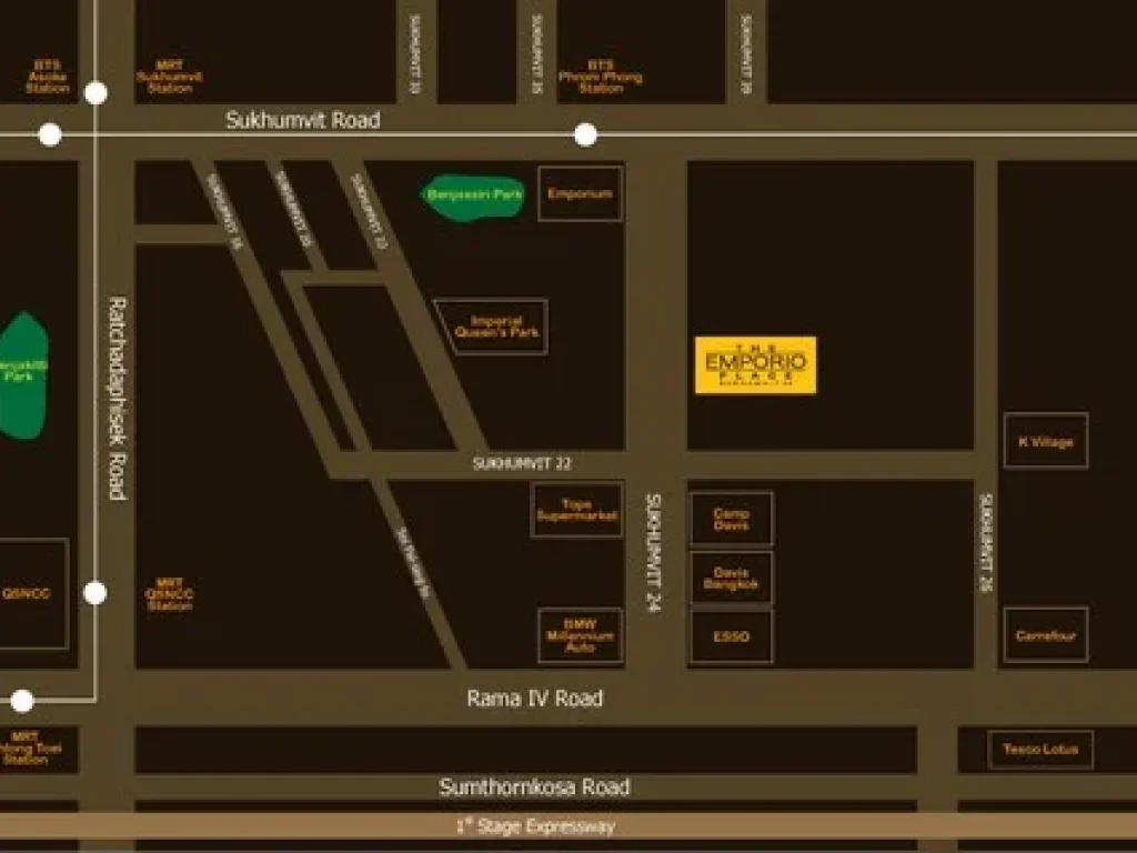 ขายและปล่อยเช่า Emporio Place - Sukhumvit 24 ขนาด 3 bed 136sqm 27M