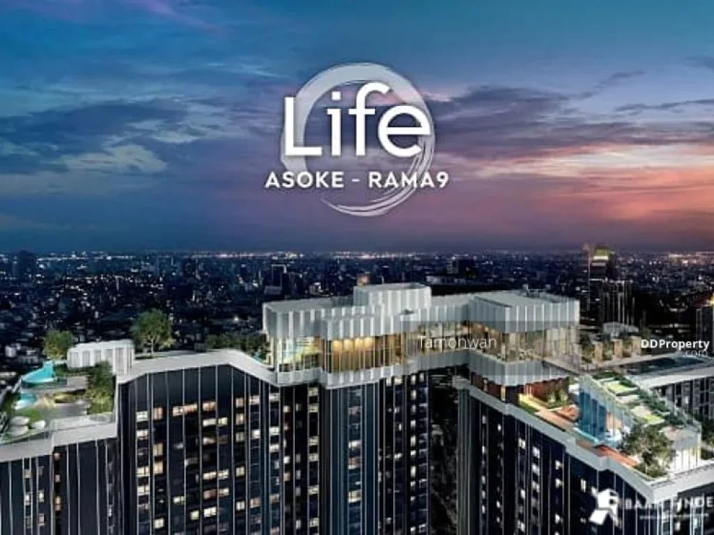 ขาย คอนโด LIFE Asoke - Rama 9 แบบ 1 ห้องนอน 1 ห้องน้ำ ขนาด 32 ตรม ราคาดีที่สุด