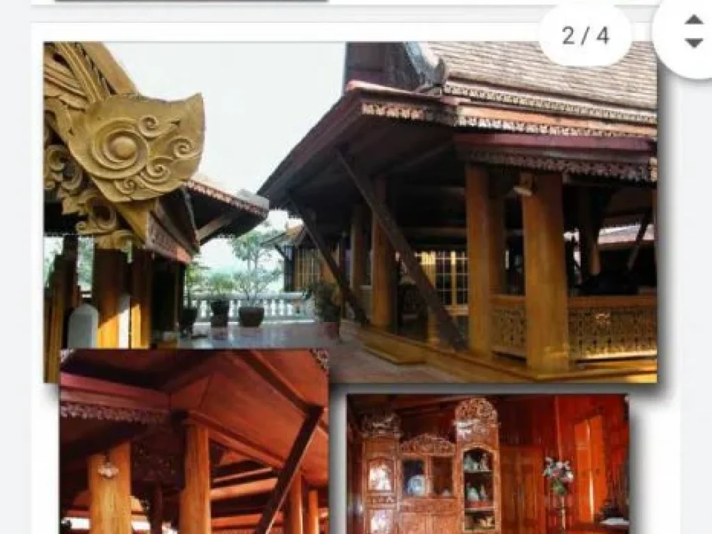 ขายที่ดินพร้อมบ้านเรือนไทย 499 ตรว ริมแม่น้ำปิง อป่าว่าง จลำพูน