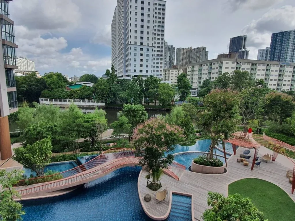 ขาย-เช่า คอนโด Kawa Haus 2นอน 1น้ำ 5025ตรม ตกแต่งครบ สไตล์โมเดริน ชั้น 4 Panorama view