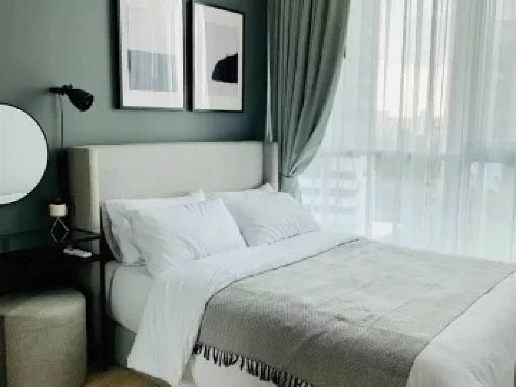 ให้เช่าNoble Revolve Ratchada 2 1 Bed Plus ห้องสวยและห้องกว้างมาก