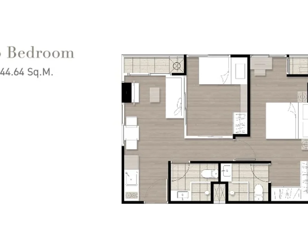 ขายคอนโด H2 รามอินทรา 21 ห้องใหม่ พร้อมอยู่ ใกล้รถไฟฟ้าสถานีลาดปลาเค้า