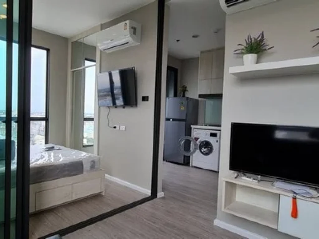 ปล่อยเช่า JW condo รามอินทรา 1 ห้องนอน ราคา13000 -ขนาด 3343 ตรมคอนโด jw stationramintra