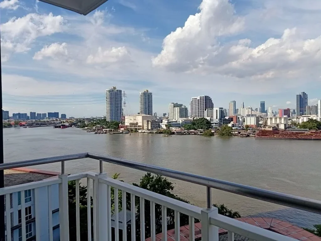 ขาย คอนโดริมน้ำวิวโค้งแม่น้ำ เห็นแม่น้ำขัดแบบ Panorama 180องศา เห็นแม่น้ำเหมือนมีบ้านติดริมเจ้าพระยา