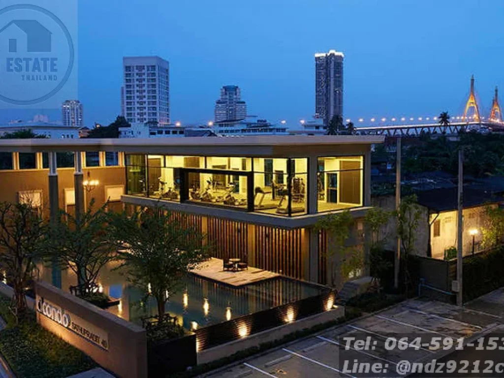 ให้เช่าห้องน่าอยู่สงบเป็นส่วนตัว D Condo Sathupradit 49 ดี คอนโด สาธุประดิษฐ์ 49