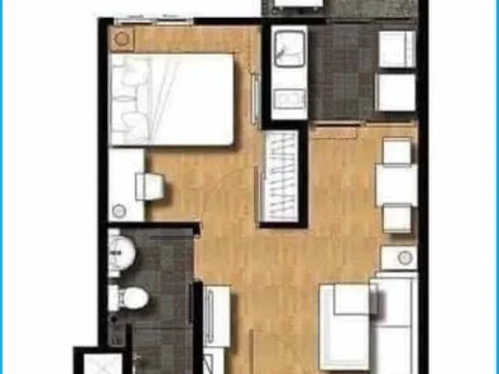 ขาย หรือ ให้เช่า I Condo สุขุมวิท 105 พร้อมเข้าอยู่ 3107 ตรม เฟอร์นิเจอร์ครบ