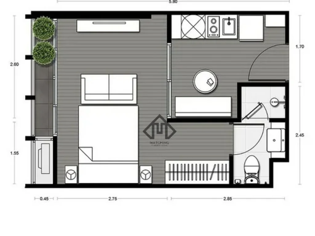 ขายดาวน์ คอนโด ต่ำกว่าทุน Noble Around Sukhumvit 33 ห้องStudio วิวอโศก ใกล้BTSพร้อมพงษ์