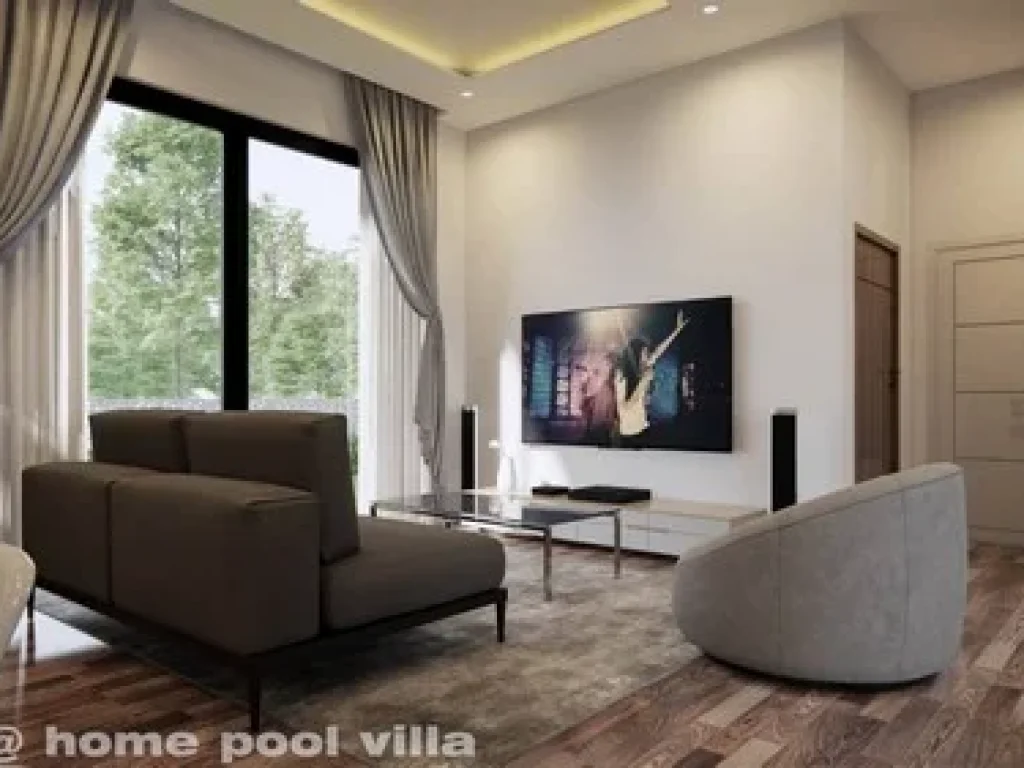 ขายบ้านเดี่ยวพร้อมสะว่ายน้ำ Mp home pool villa ทุกอย่างครบพร้อมอยู่