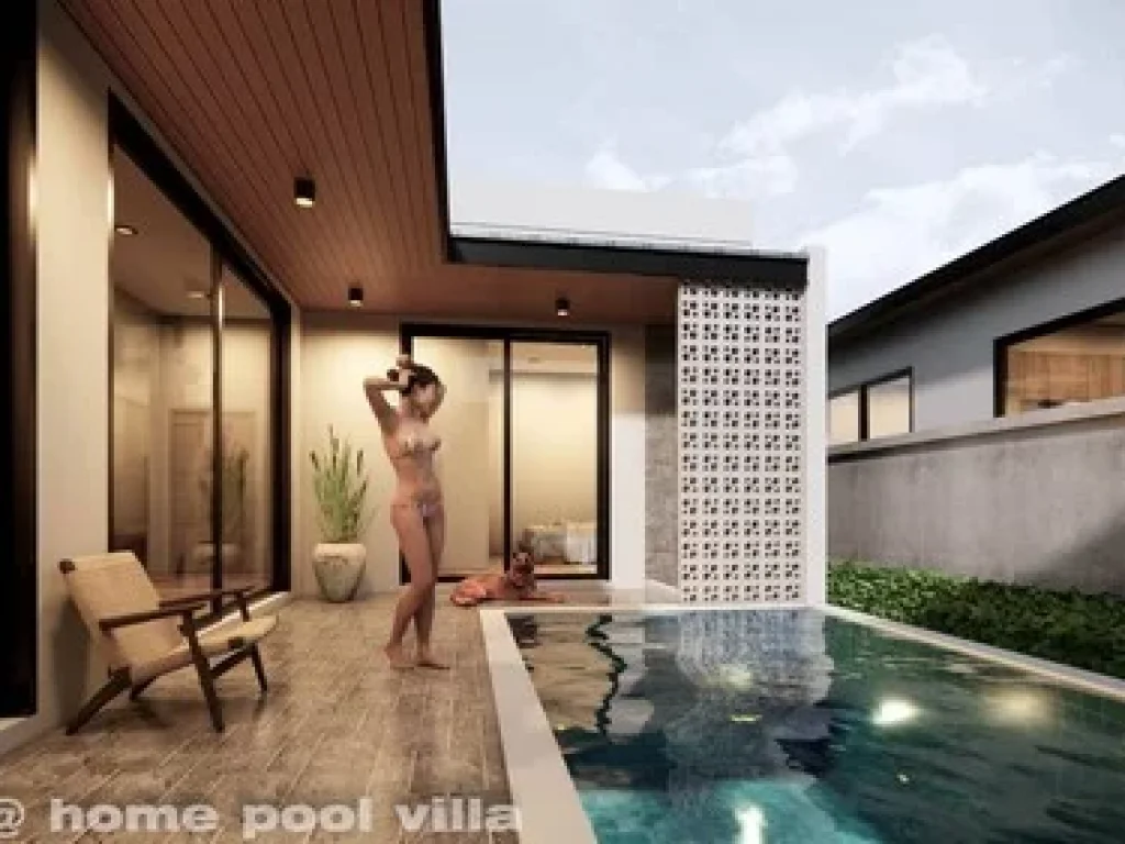 ขายบ้านเดี่ยวพร้อมสะว่ายน้ำ Mp home pool villa ทุกอย่างครบพร้อมอยู่