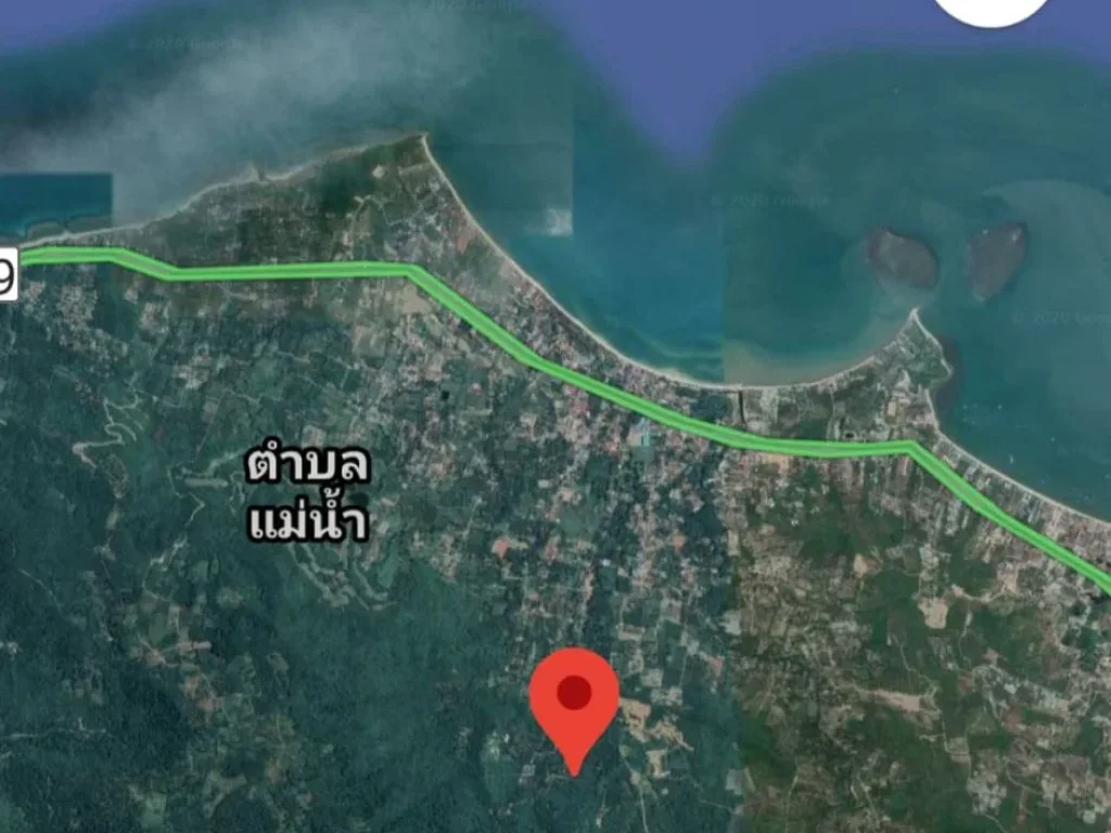 ขายที่ดินในเกาะสมุย ซีวิวทะเลวิวภูเขาที่เงียบสงบขนาดที่ดิน 24 ไร่38400 sqm